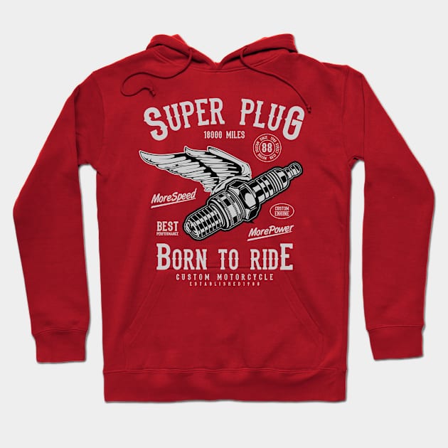 Super Plug Hoodie by PaunLiviu